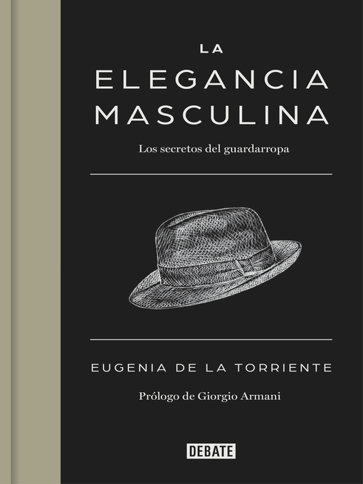 Title details for La elegancia masculina by Eugenia de la Torriente - Wait list